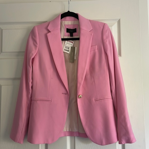 NWT JCREW Pink Fitted Blazer